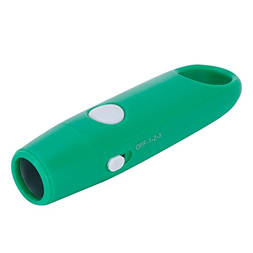 GYZOUKA Einstellbare Elektronische Pfeife für Sporttraining und Haustierbefehle, Clear Sound Whistle with Lanyard (Grün) von GYZOUKA
