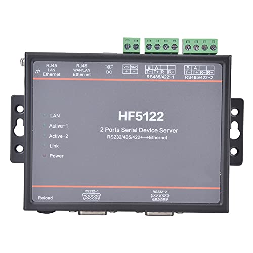 GYZOUKA HF -5122 2 Serienport nach Ethernet RS232 / / RS422 Serial Server Ethernet Converter Ethernet -Adapter 5-36VDC von GYZOUKA
