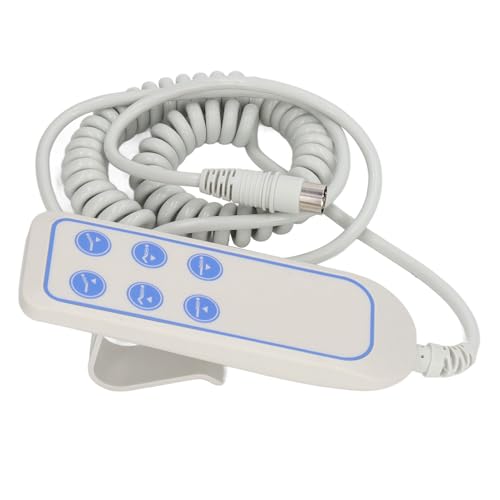 GYZOUKA Hebebett-Controller, 8 Pin PVC-Fernbedienung, Hand Fernbedienung für Smart Home, Klapp Betten und Hebe Tische, Etc GYZOUKA Hebebett-Controller, 8 Pin PVC-Fernbedienung, Hand Fernbedienung für Smart Home, Klapp Betten und Hebe Tische, Etc von GYZOUKA