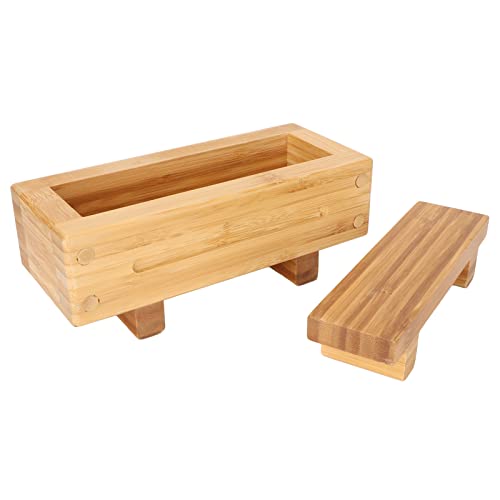 GYZOUKA Hölzerne Sushi Pressform für Hausgemachtes Sushi -Rechteck -Reisformbox DIY -Werkzeug GYZOUKA Hölzerne Sushi Pressform für Hausgemachtes Sushi -Rechteck -Reisformbox DIY -Werkzeug von GYZOUKA