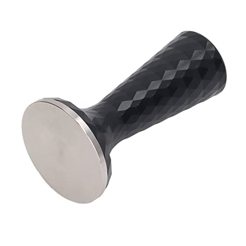 GYZOUKA Kaffee Manipulationskaffeepulver Hammer Handfleisch mit Flachem Edelstahlbasis (58 mm) von GYZOUKA