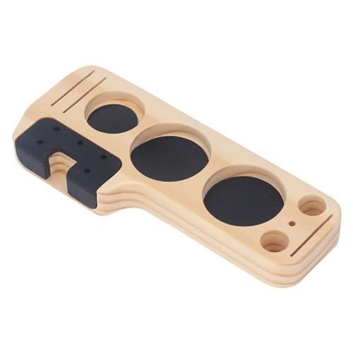 GYZOUKA Kaffee -Tamping -Station Manipulationshalter Kaffeefilter Manipulationshalter Ständer (Kieferntyp) von GYZOUKA