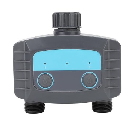 GYZOUKA Sprinkler Timer Gartenbewässerung Controller Wassertimer mit App Control 2 Outlets Versiegeltes Wasserdichtes Design für Home Yard Rasen GYZOUKA Sprinkler Timer Gartenbewässerung Controller Wassertimer mit App Control 2 Outlets Versiegeltes Wasserdichtes Design für Home Yard Rasen von GYZOUKA