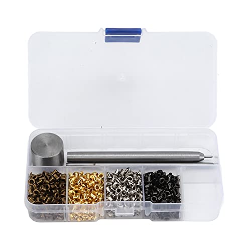 GYZOUKA TROMMET INKAUFELT MALTAL -TAKEHOLE KIT 3 Installationstools 4 Farben für Schuhe Taschen Kleidung Lederhandwerk von GYZOUKA