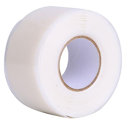 GYZOUKA Wasserfestes Klebeband mit Starker Haftung für die Reparatur von PVC und PPR Rohren, Heimwerkerbedarf (Weiß) von GYZOUKA