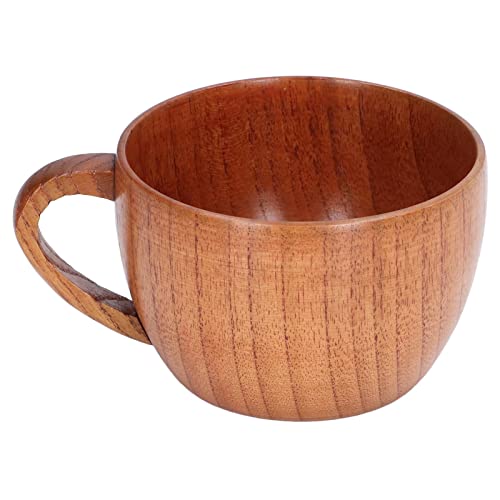 GYZOUKA Water Tasse Holzweinbecher Holz Tasse für Tee Kaffee 200 Ml Handgefertigtes Lack Finish Safe für Küchenstudienbar Party von GYZOUKA