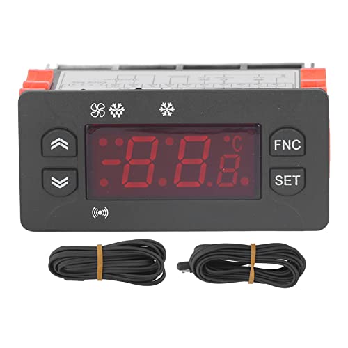 Temperaturregler Fahrenheit Celsius Umschaltbare Digitalanzeige Sensorthermostat 230 V AC Zur Kühlung des Kühlschranks Temperaturregler Fahrenheit Celsius Umschaltbare Digitalanzeige Sensorthermostat 230 V AC Zur Kühlung des Kühlschranks von GYZOUKA
