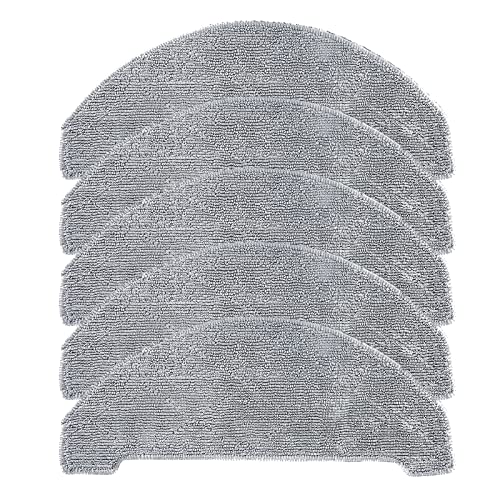 Gying 5 StüCke Roboter Staub Sauger Mopp Tuch Wischmopp für L6 Pro-Roboter Staubsauger Mop Cloth von GYing