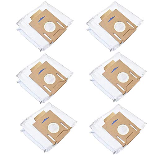 GYing 6 Staubsaugerbeutel für ECOVACS DEEBOT OZMO T8 T8MAX T8Power T8Pro T8Plus T8AIVI T8 + T8 AIVI + N8, N8+, N8 Pro, N8 Pro+, T9, T9+ DX93 DDX96 Staubsaugerteile von GYing