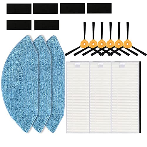GYing HEPA-Filter-Seitenbürsten-Wischtuch-Pad-Set für Ecovacs Deebot U2 DGN22 U2 Pro Roboter-Staubsauger-Ersatzteile von GYing