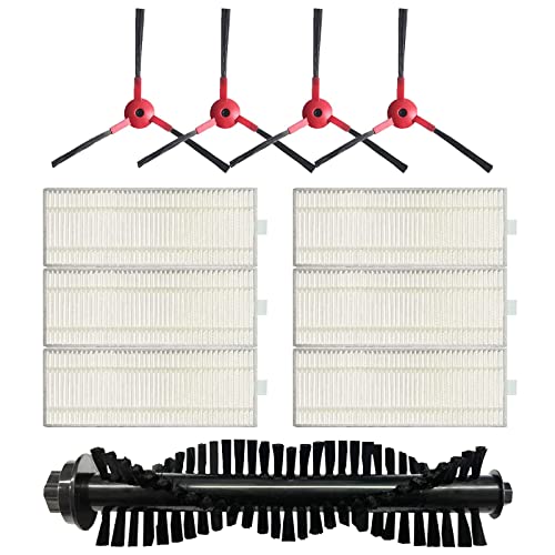 GYing Hauptbürste Seitenbürste HEPA-Filter für AIRROBO P10 Staubsauger Zubehör Set Ersatzteil von GYing
