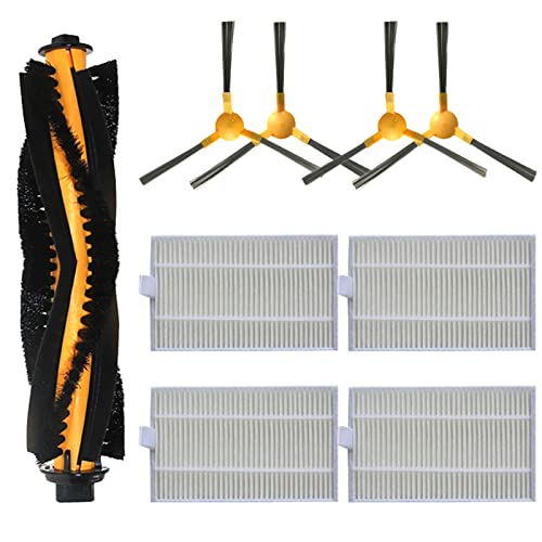 GYing Staubsauger Hepa Filter Hauptbürste Seitenbürsten für Luby HI5 Ersatzteile Filter Hepa Bürsten Ersatzzubehör von GYing