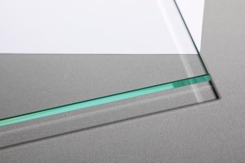 ESG Tischplatte nach Maß – Individuell Anpassbare Glasplatte – klar – 6 mm – Tischplatte, Glasplatte Küche - Sicherheitsglas nach Maß für Tischplatten, Möbelauflagen – Made in Germany von GZ Ambient