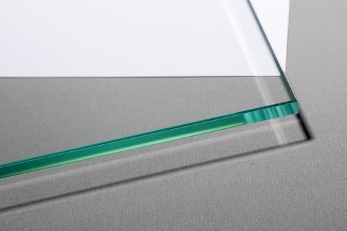 ESG Tischplatte nach Maß – Individuell Anpassbare Glasplatte – klar – 8 mm – Tischplatte, Glasplatte Küche - Sicherheitsglas nach Maß für Tischplatten, Möbelauflagen – Made in Germany von GZ Ambient