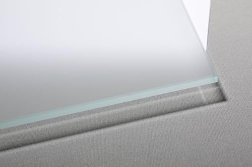 ESG Tischplatte nach Maß – Individuell Anpassbare Glasplatte – satinato/matt – 6 mm – Tischplatte, Glasplatte Küche - Sicherheitsglas nach Maß für Tischplatten, Möbelauflagen – Made in Germany von GZ Ambient