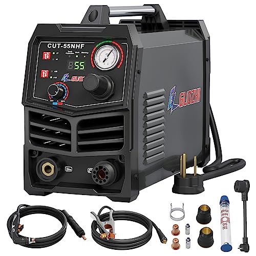 GZ GUOZHI CNC-Plasmaschneider, 55 Amp Non-HF Non-Touch-Pilotbogen, THC-Taschenlampen-Höhenregelung aktiviert, Dual-Spannung 110 V/220 V Digitale Plasmaschneidermaschine GZ GUOZHI CNC-Plasmaschneider, 55 Amp Non-HF Non-Touch-Pilotbogen, THC-Taschenlampen-Höhenregelung aktiviert, Dual-Spannung 110 V/220 V Digitale Plasmaschneidermaschine von GZ GUOZHI
