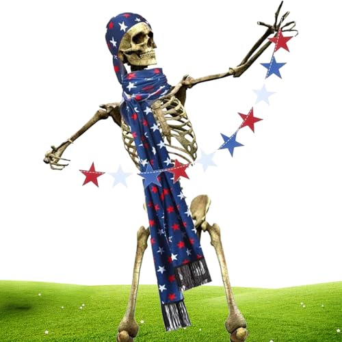 3,7 Meter Skelett Kleidung, Garten-Schädel-Kostüm, Zubehör Kleidung Outfit Mit Tragebanner Für Garten Rasen Innenbereich Außenbereich 3,7 Meter Skelett Kleidung, Garten-Schädel-Kostüm, Zubehör Kleidung Outfit Mit Tragebanner Für Garten Rasen Innenbereich Außenbereich von GZBMEZS