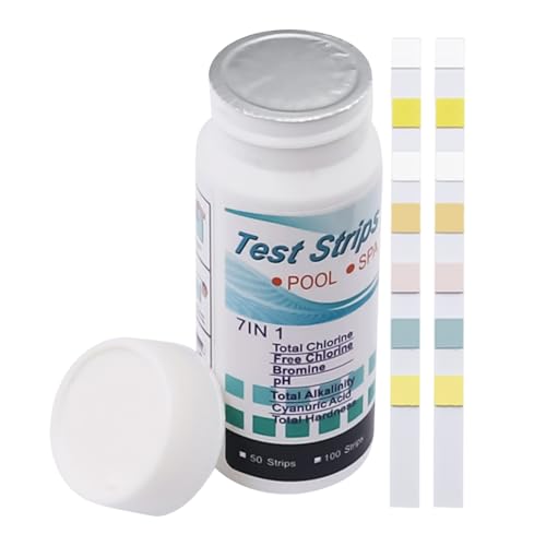 Aquarium Teststreifen,100 Stück Schnelles Pool Testset | Schnelles Multifunktionstestset Mit Pflegezubehör Für Teich Schwimmbad Alle Wassertypen Aquarium Teststreifen,100 Stück Schnelles Pool Testset | Schnelles Multifunktionstestset Mit Pflegezubehör Für Teich Schwimmbad Alle Wassertypen von GZBMEZS