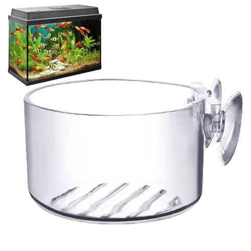 Aquatic Plant Pot Acryl Aquarium Pflanzkorb mit Saugnapf Waterscape Zubehör für Vivarium Terrarium Paludarium Riparium Anzucht von GZBMEZS