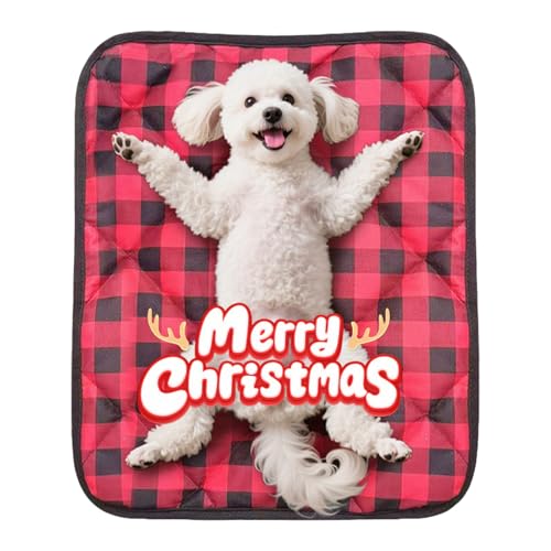 GZBMEZS Hundeboxenkissen - Warme Tier Bodenmatte,Wiederverwendbare Waschbare Unterlage Für Winterbett Schlafen Innen Außen Haus Auto von GZBMEZS