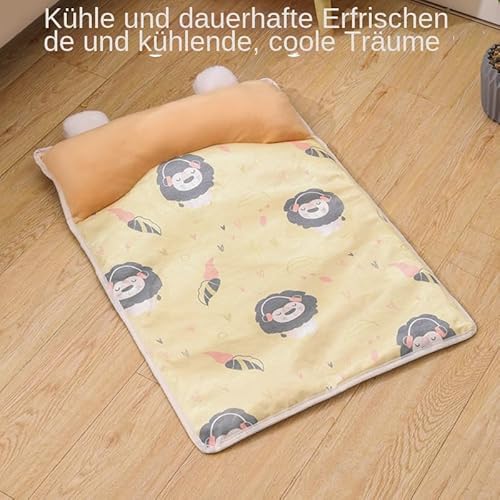 GZBMEZS Hundekühlmatte - Kühlkissen für Haustiere,Kühle Schlafmatte Mit Kissen Für Innen Außen Transportbox Auto Schlafzimmer Nach Dem Training Bei GZBMEZS Hundekühlmatte - Kühlkissen für Haustiere,Kühle Schlafmatte Mit Kissen Für Innen Außen Transportbox Auto Schlafzimmer Nach Dem Training Bei von GZBMEZS