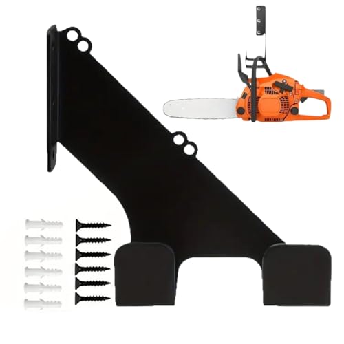 GZBMEZS Kettensäge Kleiderbügel Wandhalterung, Hochleistungs -Metall -Elektrowerkzeughaken, Werkzeugregal Wandhalterung Für Hinterhof Garage Innengartenhaus Workshop von GZBMEZS