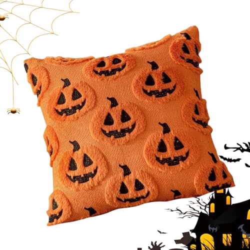 GZBMEZS Kissenbezüge | Halloween 45x45 cm Kissenhüllen - Motiv Kissenbezug für Wohnzimmer Schlafzimmer Sofa Stuhl Terrasse GZBMEZS Kissenbezüge | Halloween 45x45 cm Kissenhüllen - Motiv Kissenbezug für Wohnzimmer Schlafzimmer Sofa Stuhl Terrasse von GZBMEZS
