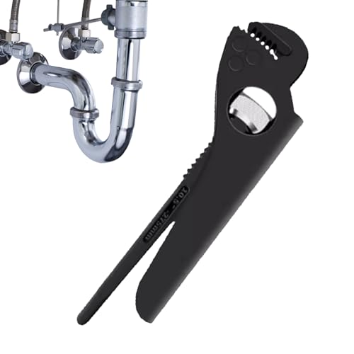 GZBMEZS Rohrzangen - Schnell Einstellbar 7-12 Zoll Sanitärschlüssel - Rutschfestes Reparaturwerkzeug für Gelenke Muttern Warmwasserbereiter Landwirtschaft Spüle Bau Bad Garage Farmer von GZBMEZS