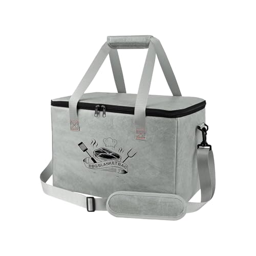 Grilldecke Für Fleischruhe - Isolierte Fleischruhetasche | Klappbare Robuste Wärmetasche Für Rind Camping Picknick Outdoor von GZBMEZS