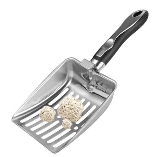 Metall KOT-Schaufel,Ergonomische Katzenstreu Schaufel - Reinigungs Werkzeug KOT Sieb Schaufel Für Hunde Reptilien Terrarien Metall KOT-Schaufel,Ergonomische Katzenstreu Schaufel - Reinigungs Werkzeug KOT Sieb Schaufel Für Hunde Reptilien Terrarien von GZBMEZS