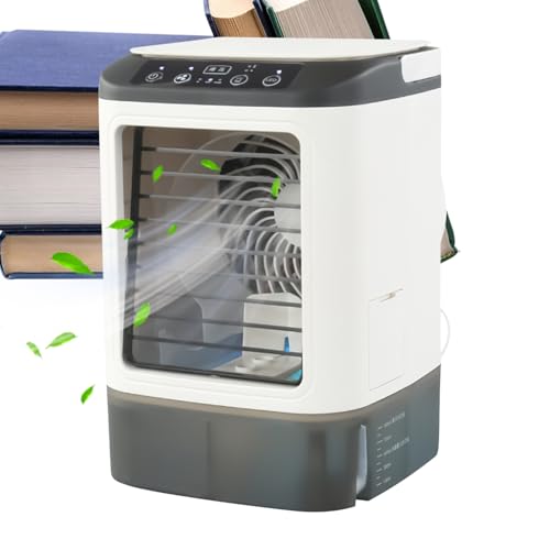Persönliches Klimagerät Ventilator | Tragbarer Ventilator Mit USB-Anschluss Und Befeuchtungsfunktion,Tragbarer LED Ventilator Mit 3 Geschwindigkeitsstufen Für Schlafzimmer Garage Persönliches Klimagerät Ventilator | Tragbarer Ventilator Mit USB-Anschluss Und Befeuchtungsfunktion,Tragbarer LED Ventilator Mit 3 Geschwindigkeitsstufen Für Schlafzimmer Garage von GZBMEZS