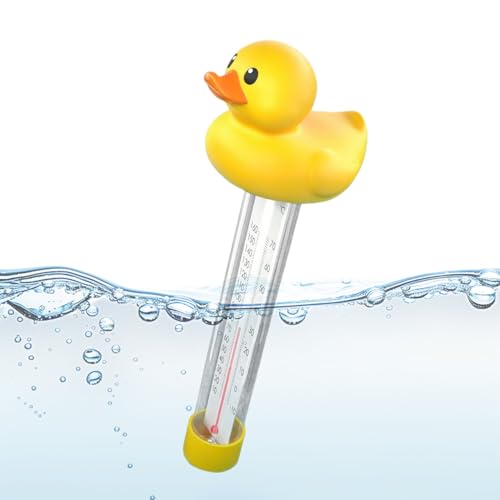 Pool Thermometer,Kleines Schwimmthermometer Für Heißwasser - Tragbarer Badethermometer Für Pool Garten Spa Pool Thermometer,Kleines Schwimmthermometer Für Heißwasser - Tragbarer Badethermometer Für Pool Garten Spa von GZBMEZS