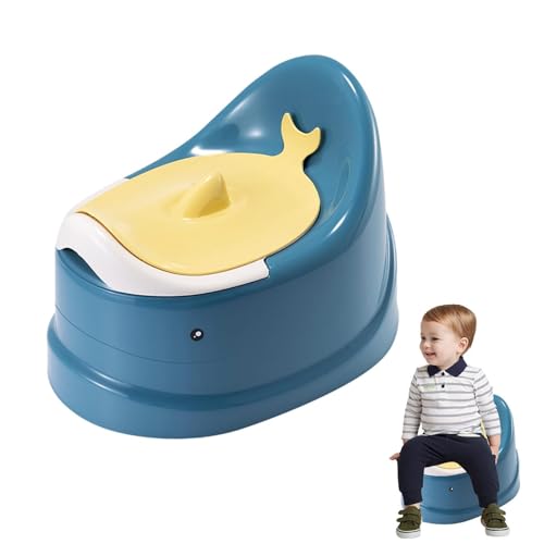 Töpfchenstuhl für Kinder,Töpfchenstuhl für Kinder - Reisetoiletten-Töpfchentrainer mit Spritzschutzabdeckung,Badezimmerzubehör, Töpfchentrainer-Stuhl für Reisen, Camping, Zuhause von GZBMEZS