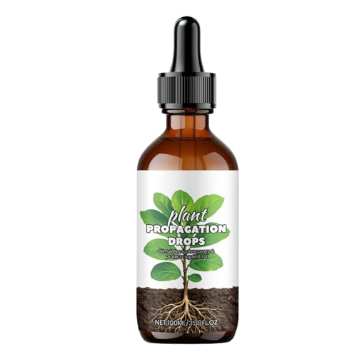 Wurzelstimulator für Pflanzen | 100 ml Flüssiger Wurzelstimulator,Düngertropfen für gesunde Stängel Bodenvermehrung Fensterbank Balkon Stecklinge Innenbereich Wurzelstimulator für Pflanzen | 100 ml Flüssiger Wurzelstimulator,Düngertropfen für gesunde Stängel Bodenvermehrung Fensterbank Balkon Stecklinge Innenbereich von GZBMEZS