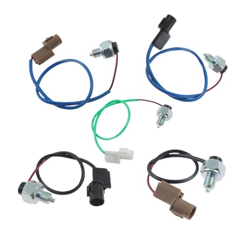 GZCHUMU 5-Wege Mechanisch Metall 5 Count 5x Transfer Case Switch Set OEM MR580151 MR580152 MR580153 MR580154 MR580155 für Mitsubishi Montero 2001-2006 Front, Left, Lower, Rear, Right, Upper von GZCHUMU