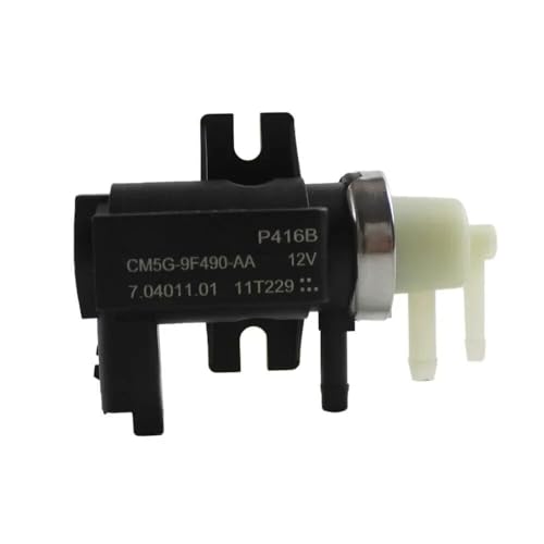 GZCHUMU Solenoid Ventil CM5G-9F490-AA für Ford F-ocus F-iesta, Kunststoff, Plastik, 1/4 inch, 6.35 mm, Schweißmuffe, Ventil von GZCHUMU