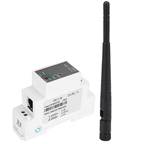 Ethernet Serial Server, RS485 zu WIFI Serial Server Schienenmontage Ethernet-Netzwerkmodul PE11-M RS485 zu WIFI Serial Server für MQTT für TCP für FreeRTOS Ethernet Serial Server, RS485 zu WIFI Serial Server Schienenmontage Ethernet-Netzwerkmodul PE11-M RS485 zu WIFI Serial Server für MQTT für TCP für FreeRTOS von GZD