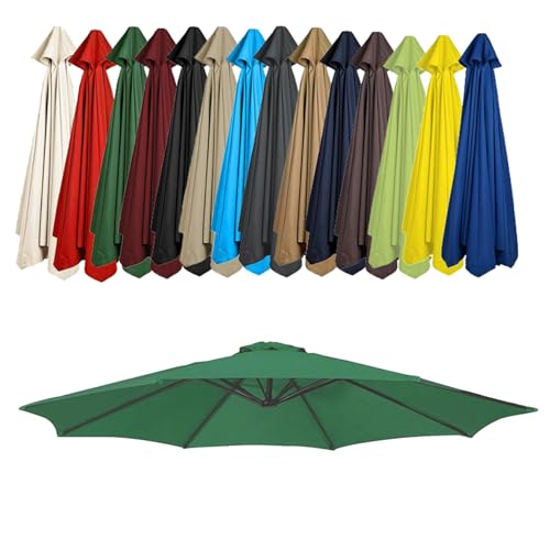 Sonnenschirm Ersatzbezug - 200cm/270cm/300cm Ersatz Bezug Terrassenschirm - 6/8 Rippen Regenschirm Baldachin Sonnenschutz Abdeckung Ersatz - Waschbar, Uv-Beständiges(Color:Green,Size:8 ribs: 2.7m/8.8f Sonnenschirm Ersatzbezug - 200cm/270cm/300cm Ersatz Bezug Terrassenschirm - 6/8 Rippen Regenschirm Baldachin Sonnenschutz Abdeckung Ersatz - Waschbar, Uv-Beständiges(Color:Green,Size:8 ribs: 2.7m/8.8f von GZDXBF