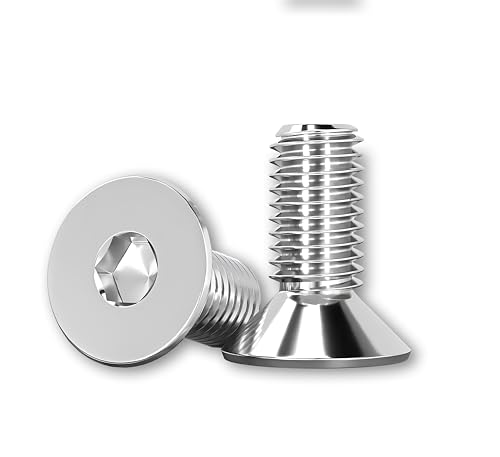 GZEINB 100 Stück M4*30MM 304 Edelstahl Senkkopfschrauben,DIN 7991 A2 V2A Metall Senkkopf Vollgewinde Schrauben,Innensechskant Senkschrauben Senkkopfschrauben mit Metrischen (100, M4*30MM) GZEINB 100 Stück M4*30MM 304 Edelstahl Senkkopfschrauben,DIN 7991 A2 V2A Metall Senkkopf Vollgewinde Schrauben,Innensechskant Senkschrauben Senkkopfschrauben mit Metrischen (100, M4*30MM) von GZEINB