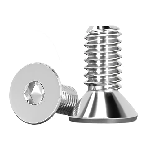 GZEINB 25 Stück M6*35MM 304 Edelstahl Senkkopfschrauben,DIN 7991 A2 V2A Metall Senkkopf Vollgewinde Schrauben,Innensechskant Senkschrauben Senkkopfschrauben mit Metrischen (25, M6*35MM) GZEINB 25 Stück M6*35MM 304 Edelstahl Senkkopfschrauben,DIN 7991 A2 V2A Metall Senkkopf Vollgewinde Schrauben,Innensechskant Senkschrauben Senkkopfschrauben mit Metrischen (25, M6*35MM) von GZEINB