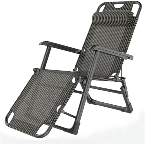 GZHENOZ Lounge ChairZero Gravity Lounge Chair, Tragbarer Klapp-Lounge-Sessel Garten-Klapp-Lounge-Sessel Strandliege Liegestühle Zero Gravity Recliner Lounge Chair Geschenk von GZHENOZ