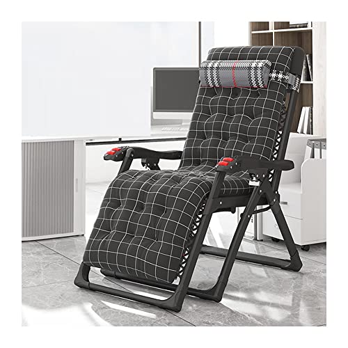 GZHENOZ Verstellbarer Zero Gravity Lounge Chair Recliners Klappbarer Terrassen-Liegestuhl für den Außenbereich mit Kissen und Massagearmlehne für Gartenbalkon Poolstrand Stahlrahmen Tragbar (Farbe: von GZHENOZ