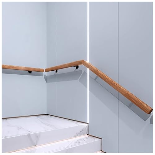 Treppengeländer für den Innenbereich, Handläufe für Innentreppen, Geländer für Treppen, Treppengeländer für den Innenbereich(300cm/118in) von GZHERVICES