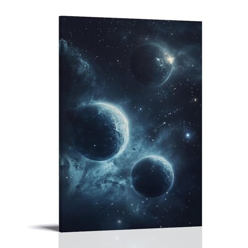 GZHJZSYY Stellar Odyssey - Eine Reise durch binäre Sternsysteme, modernes Wandbild, Kunst, dekoratives Hängeschoster, 60 x 90 cm GZHJZSYY Stellar Odyssey - Eine Reise durch binäre Sternsysteme, modernes Wandbild, Kunst, dekoratives Hängeschoster, 60 x 90 cm von GZHJZSYY