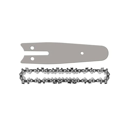 GZHXF 1/2/4 STÜCKE 4 Zoll .043" Spurweite 28 Antriebsglieder 1/4" Teilung Kettensägenkettenführung Halbmeißelkettenschiene Holzschneiden for Elektrische Säge von GZHXF