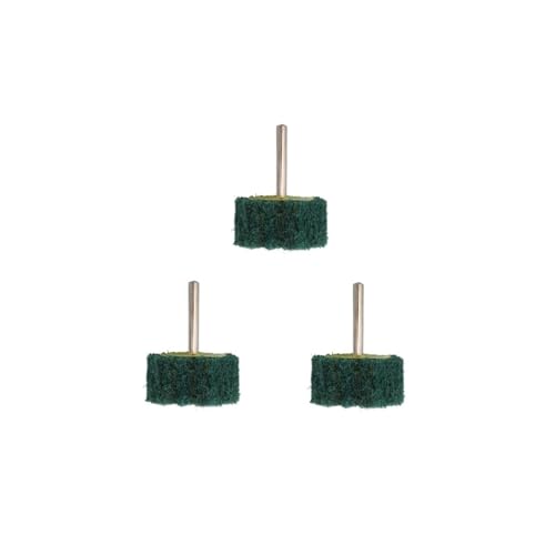 GZHXF 1–10 Stück 6 mm Schaft Klappenschleifrad 25 × 50 mm Faser-Schleifmittel Scheuerpolierscheibe 240# 400# 800# von GZHXF