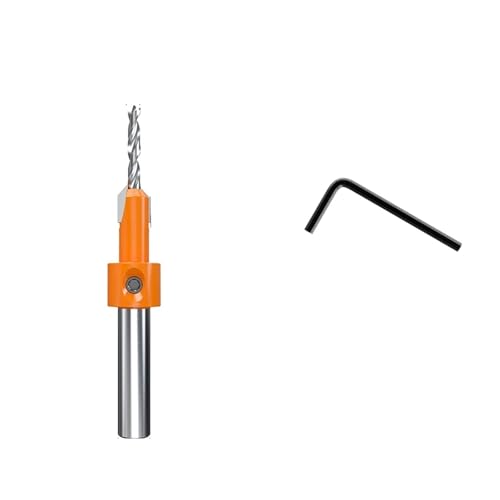 GZHXF 1 Stück Senkerbohrer-Set for Holz, 8 mm Schaft, Schnellarbeitsstahl, Holzschraubenbohrer, Fräser, Locher, Holzbearbeitungswerkzeuge GZHXF 1 Stück Senkerbohrer-Set for Holz, 8 mm Schaft, Schnellarbeitsstahl, Holzschraubenbohrer, Fräser, Locher, Holzbearbeitungswerkzeuge von GZHXF