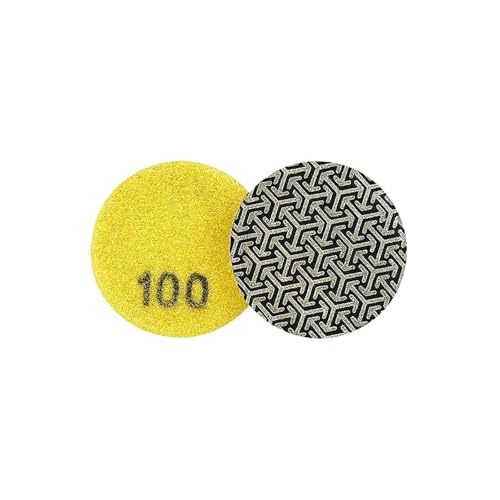 GZHXF 1 stück 50mm 2 Zoll Körnung 60/100/200/400 Galvanisiertes Schmirgel-Trockenpolierpad for Granit-Marmor-Schleifscheibe Grinder Elektrowerkzeug-Zubehör GZHXF 1 stück 50mm 2 Zoll Körnung 60/100/200/400 Galvanisiertes Schmirgel-Trockenpolierpad for Granit-Marmor-Schleifscheibe Grinder Elektrowerkzeug-Zubehör von GZHXF
