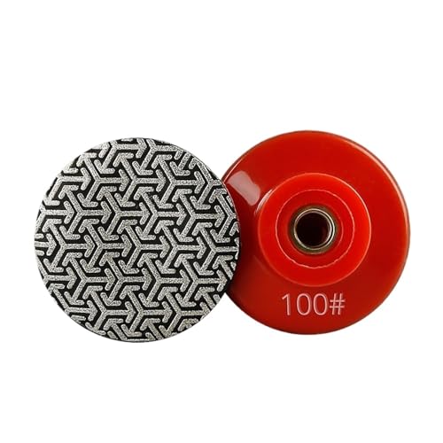 GZHXF 1 stücke 2in 50mm Galvani Diamant Polieren Pads Schleifen Discs for Fliesen Glas Beton Stein Schleifen Disk Metall Polieren Werkzeug von GZHXF