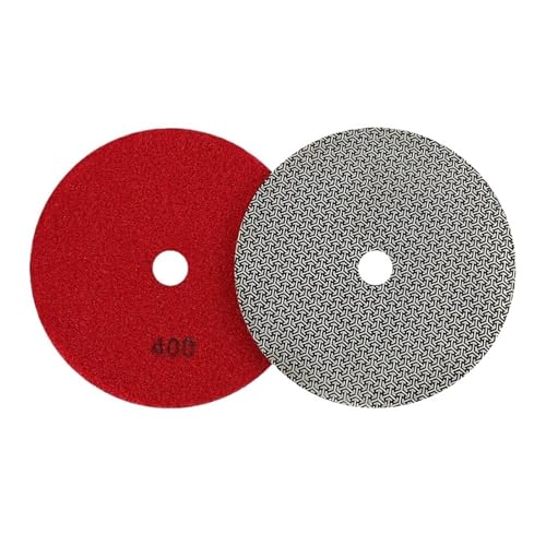 GZHXF 1 stücke 3/4/5/6 Zoll Diamant Hand Polieren Pads Galvani Schleif Pads Schleifen Disc for Glas Granit Marmor Beton Grit60 100 200 400 von GZHXF
